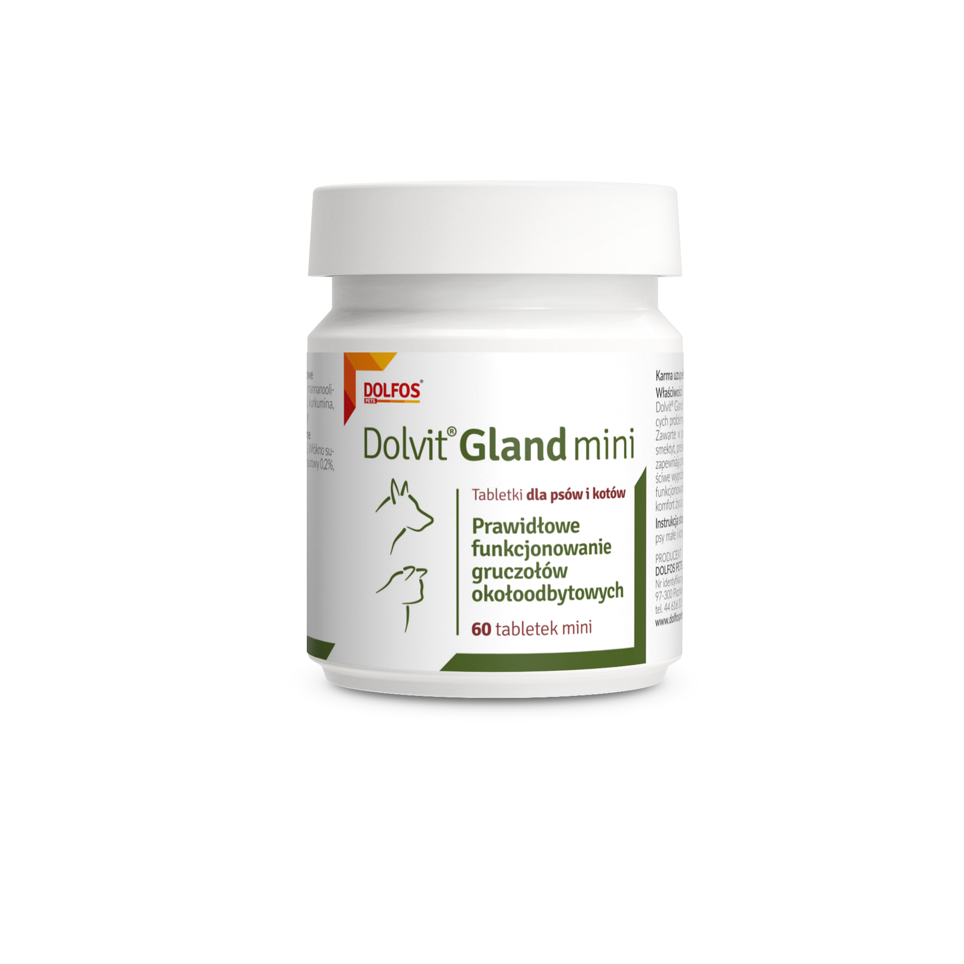 Dolvit Gland mini 60 tabletek