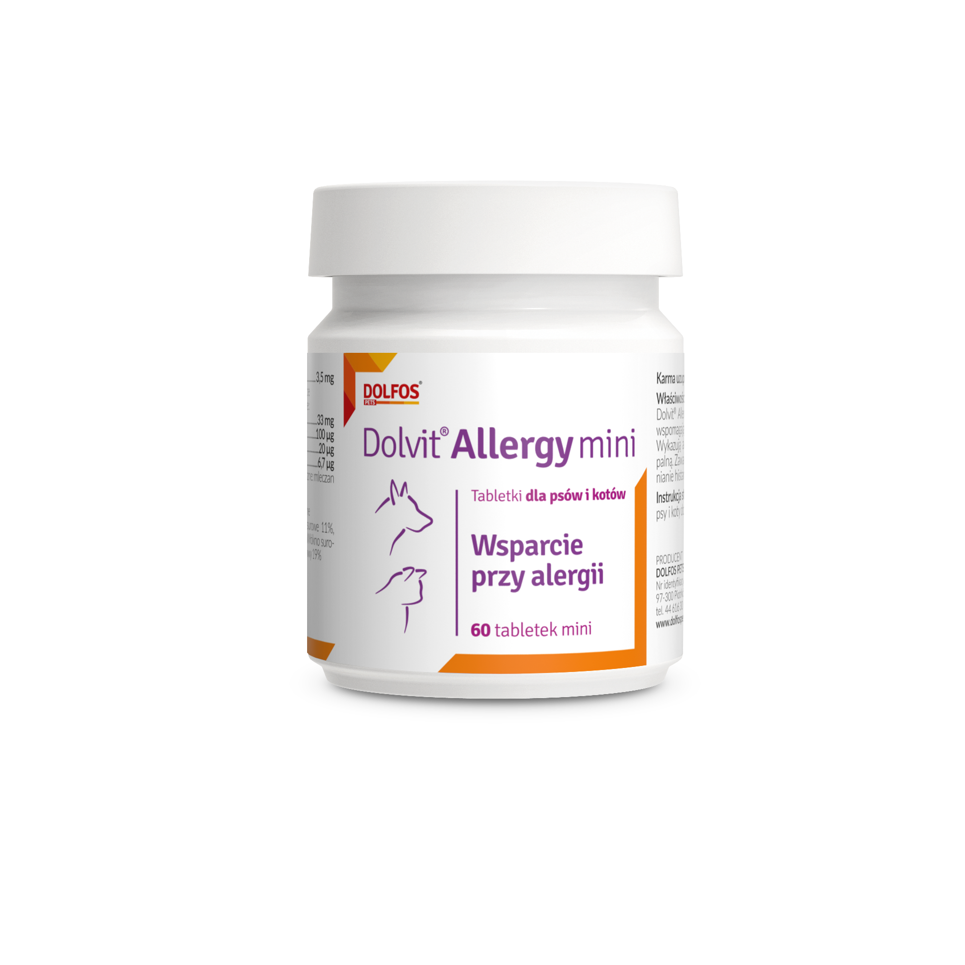 Dolvit Allergy Mini 60 tabletek
