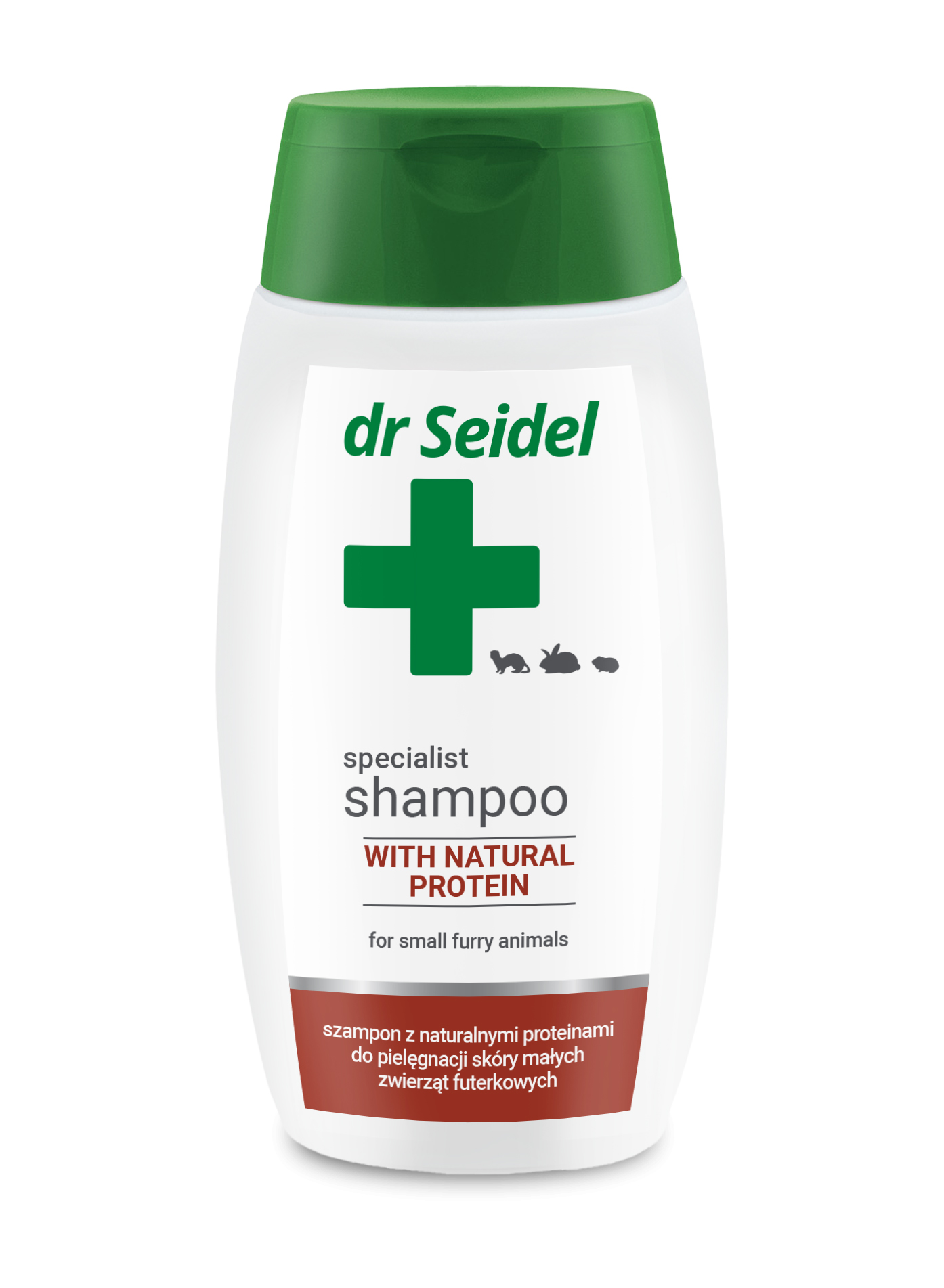 Szampon Dr Seidel dla małych zwierząt futerkowych proteinowy 220 ml