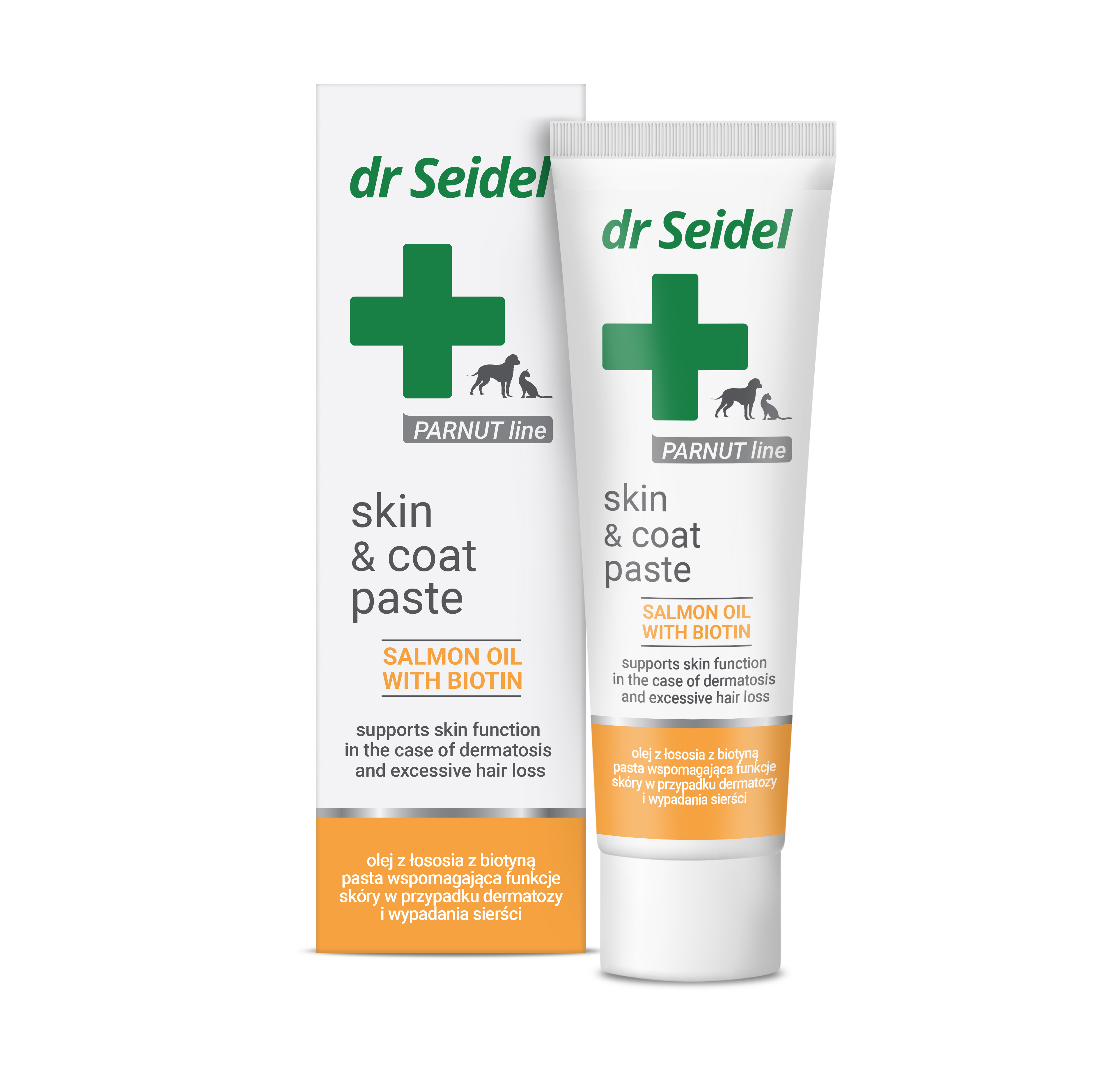 Dr Seidel Skin & Coat Paste pasta na skórę i sierść 105 g - opakowanie